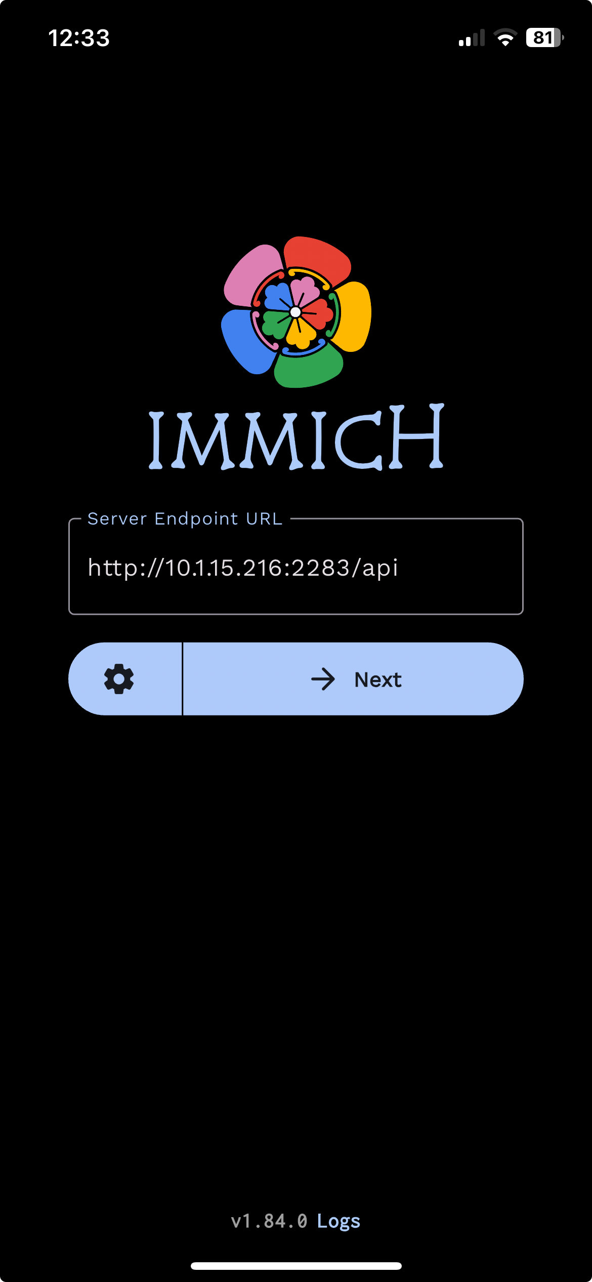 Mobile App Sign In